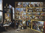 Archduke Leopold William in his Gallery in Brussels-p    David Teniers